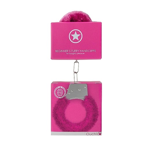 Beginner"s Handcuffs Furry - Pink